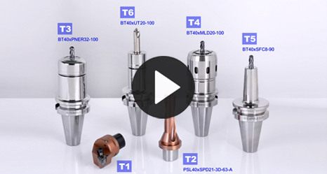 Application of SYIC products-helical groove milling