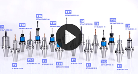 Product demonstration of SYIC tool holders and angle holders